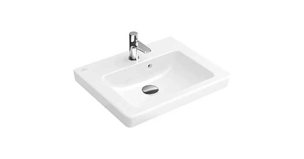 Villeroy & Boch Subway 2.0 50 x 40 cm-es kézmosó CeramicPlus felülettel - 73155GR1 Exkluzív ajánlat