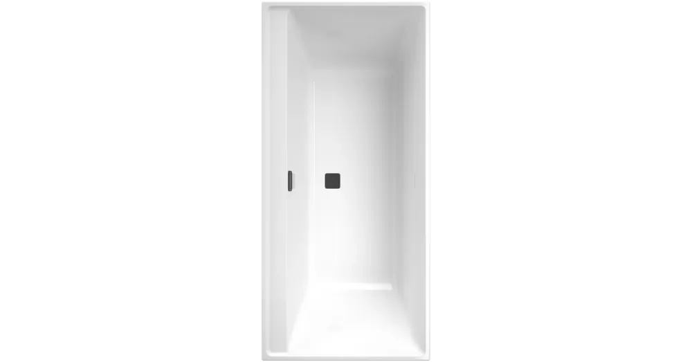 Ne maradj le Villeroy & Boch Collaro 1700 x 750 mm-es beépíthető egyenes kád Matt Black - UBA170COR2NV-01