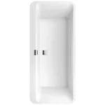 Legkelendőbb Villeroy & Boch Squaro Edge 12 1800 x 800 mm-es beépíthető ovális kád - UBQ180SQE7DV-01