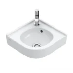 Villeroy & Boch O.Novo sarok kézmosó 1 csaplyukkal CeramicPlus felülettel túlfolyó nélkül - 731033R1 Ajánlat