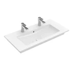 Villeroy & Boch Venticello 100 x 50 cm-es beépíthető mosdó 2 csaplyukkal - 4104AK01 Szezonális akció