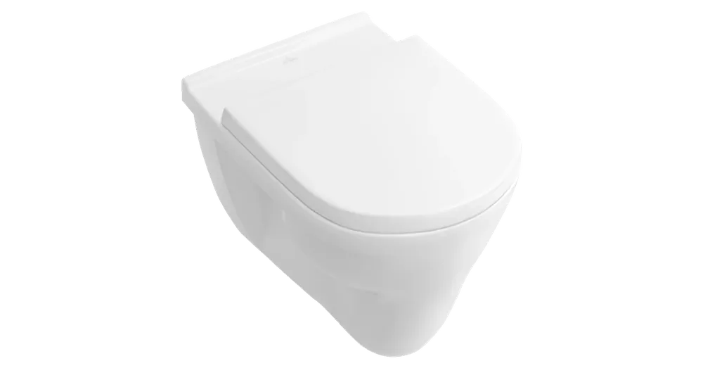 Különleges ajánlat Villeroy & Boch O.Novo 36 x 56 cm-es lapos öblítésű fali wc-csésze - 56621001