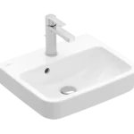 Villeroy & Boch O.Novo 45 x 37 cm-es kézmosó 1 csaplyukkal CeramicPlus felülettel - 43444GR1 Biztonságos fizetés
