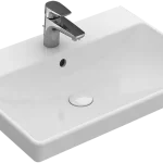 Nézd meg most Villeroy & Boch Avento 65 x 47 cm-es mosdó Stone White CeramicPlus felülettel - 415865RW