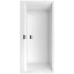 Utolsó esély Villeroy & Boch Squaro Edge 12 1700 x 750 mm-es beépíthető egyenes kád Stone White - UBQ170SQE2DV-RW