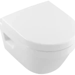 Villeroy & Boch Architectura falra szerelhető perem nélküli DirectFlush kompakt wc, ülőkével, kombipack CeramicPlus felülettel - 4687HRR1 Expressz szállítás