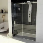Gyors kiszállítás SAPHO GELCO DRAGON toló ajtó+fix 120cm átlátszó üveg (GD4612)