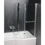 Akció SAPHO POLYSAN ODESSA teleszkópos kádparaván, 970mm, csiszolt alumínium kerettel (37127)