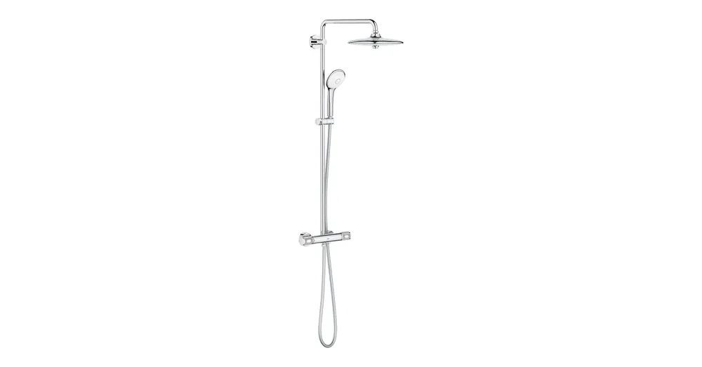 Árcsökkenés Grohe Euphoria System 260 Zuhanyrendszer termosztátos csapteleppel, falra szereléshez króm 27615002
