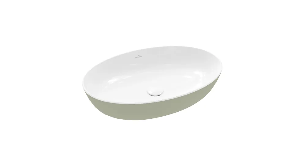 Olcsó Villeroy & Boch Artis Ráültethető mosdó Sage Green felülettel 419861BCS8