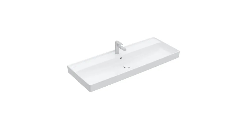Gyors szállítás Villeroy & Boch Collaro Beépíthető mosdó Stone White CeramicPlus felülettel 4A33C5RW