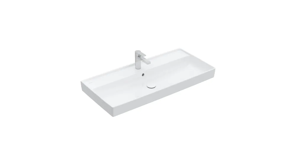 Expressz kézbesítés Villeroy & Boch Collaro Beépíthető mosdó Stone White CeramicPlus felülettel 4A33A5RW