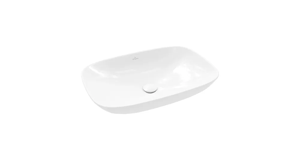 Kiárusítás Villeroy & Boch Loop & Friends Ráültethető mosdó Fehér Alpin felülettel 4A500101