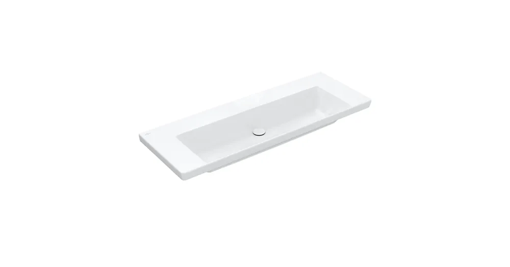 Villeroy & Boch Subway 3.0 Beépíthető mosdó Stone White CeramicPlus felülettel 4A70D3RW Szuper akció