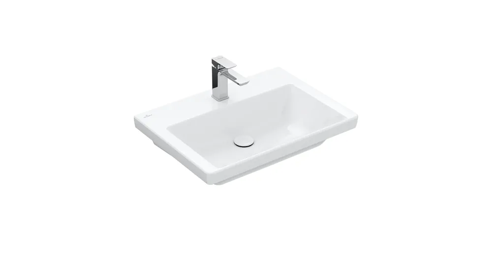 Ajánlat Villeroy & Boch Subway 3.0 Beépíthető mosdó Fehér Alpin felülettel 4A706601