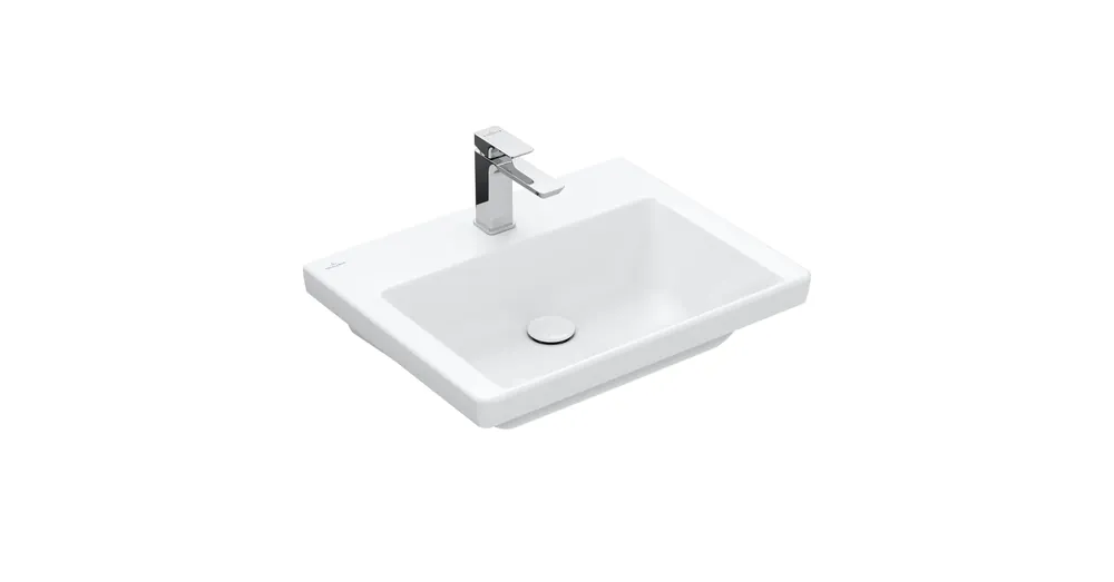 Villeroy & Boch Subway 3.0 Beépíthető mosdó Stone White CeramicPlus felülettel 4A7061RW Akció