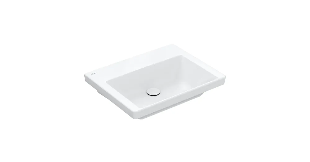 Olcsó Villeroy & Boch Subway 3.0 Beépíthető mosdó Stone White CeramicPlus felülettel 4A7063RW