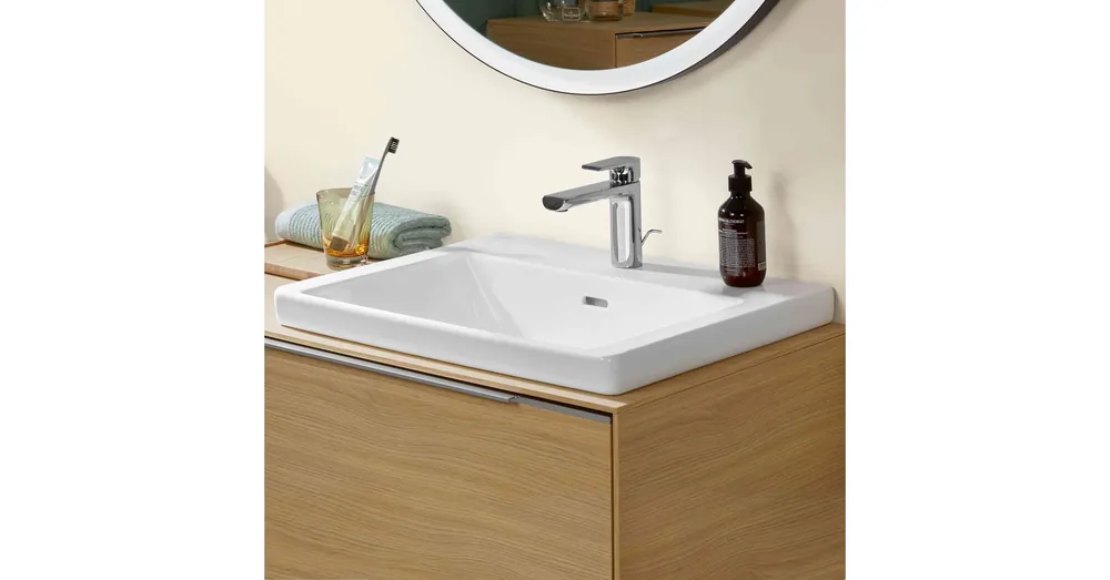 Villeroy & Boch Subway 3.0 Beépíthető mosdó Fehér Alpin CeramicPlus felülettel 4A706GR1 Újdonság