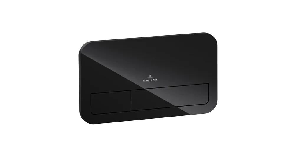 Villeroy & Boch ViConnect telepítő rendszerek Nyomólap Glass Glossy Black felülettel 921843RB Expressz kézbesítés