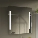 Szezonális akció JIKA CLEAR tükör, LED világítással, 100×81 cm H4557651731441