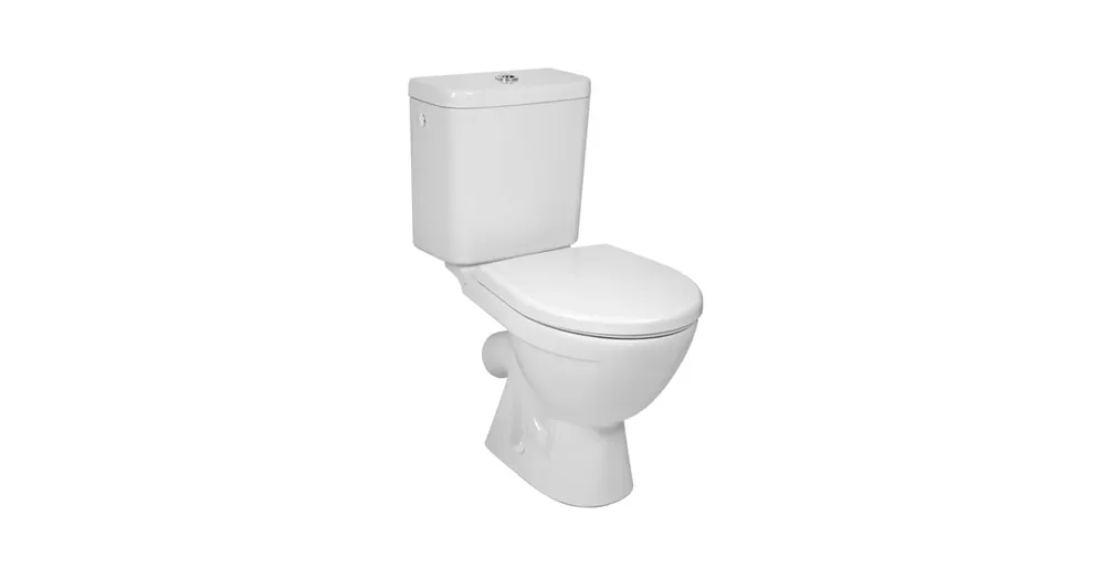 Olcsóbb JIKA LYRA PLUS Monoblokkos WC, vízbevezetés alul, ferde lefolyóval H8263840002421