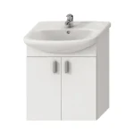 JIKA LYRA PACK NEW mosdószekrény, 65 cm-es mosdóval együtt, 2 ajtóval H4519614323001 Kedvezmény