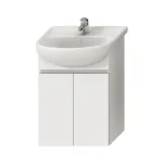 JIKA LYRA mosdószekrény, 60 cm-es mosdóhoz, 2 ajtóval lakk/ fehér H4531210383001 Gyors szállítás