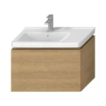 Alacsony ár JIKA CUBITO alsószekrény 75 cm-es mosdóhoz, tölgy, 1 fiókkal H40J4253015191