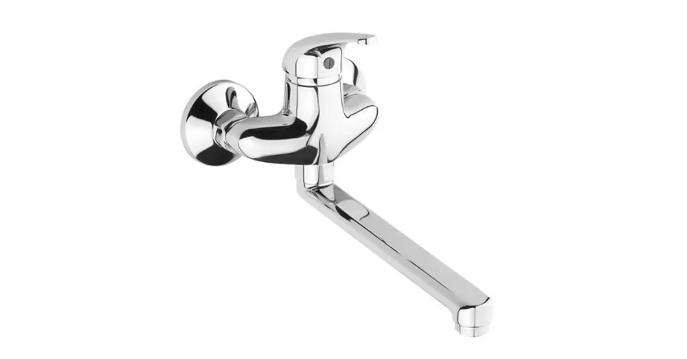 JIKA DINO fali mosdó csaptelep 21 cm-es kifolyócsővel, króm H3517270043101 Akciós ár