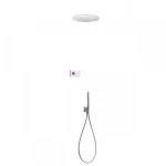 Szuper ajánlat Tres Shower Technology falba építhető elektronikus termosztátos zuhanyrendszer 09286555