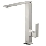 Tres Cuadro Exclusive egykaros mosdócsaptelep 220 mm-es kifolyóval acél 00648501AC Ne maradj le