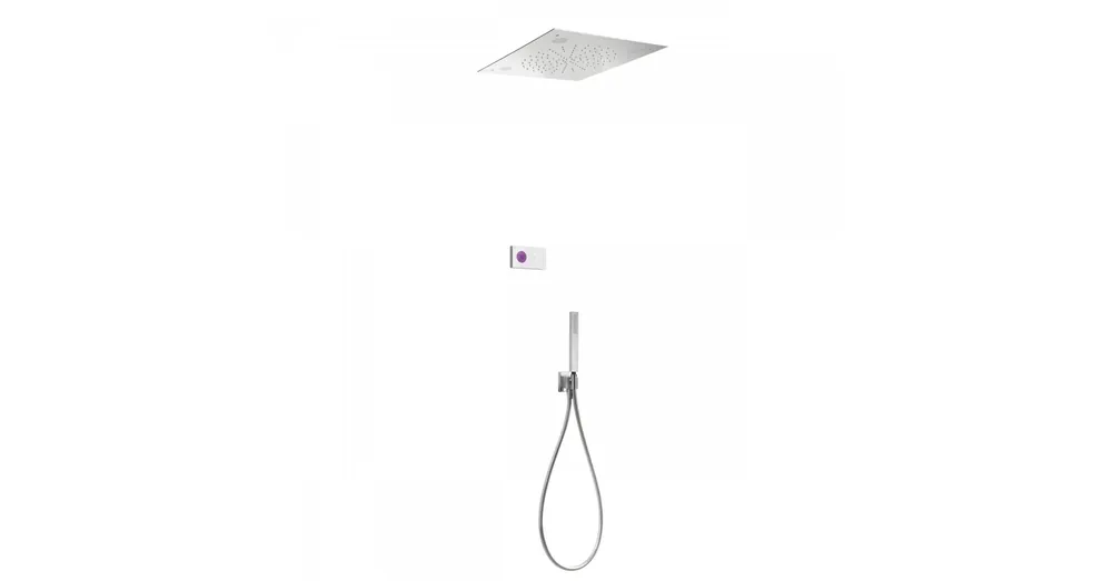 Tres Shower Technology falba építhető elektronikus termosztátos zuhanyrendszer CHROMOTHERAPY 09286562 Gyors kiszállítás