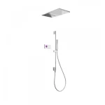 Tres Shower Technology falba építhető elektronikus termosztátos zuhanyrendszer 09286307 Vedd meg online