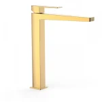 Bestseller Tres Slim Exclusive egykaros mosdócsaptelep L méretben arany 20210305OR