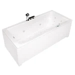 Wellis Huron Hydro 180 hidromaszsázs kád balos Retro csapteleppel WK00192 Bestseller