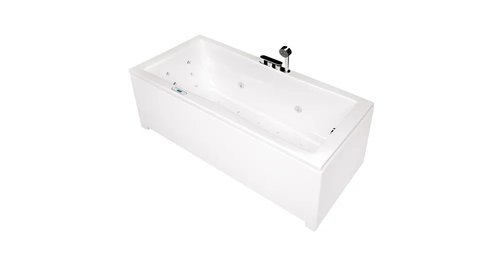 Vedd meg online Wellis Huron Hydro 180 hidromaszsázs kád jobbos Retro csapteleppel WK00191