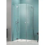 Radaway Torrenta PDD 80x80 íves zuhanykabin, átlátszó, króm, 131610-01-01 Árcsökkenés