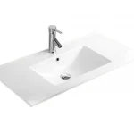 Végkiárusítás AREZZO design Medford 80x46 beépíthető mosdó AR-3080C