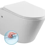 Árcsökkenés Sapho PACO RIMLESS fali WC, ülőke nélkül, 36x52cm (PZ1012WR)