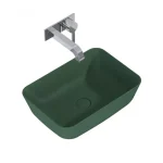 AREZZO design pultra ültethető mosdó RENI 46x33, matt zöld AR-146028 Ne maradj le