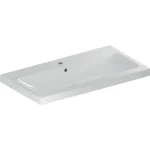 Vásárlói kedvenc Geberit iCon Light mosdó, 90x48cm, csaplyukkal és túlfolyóval, fehér (501.836.00.1)