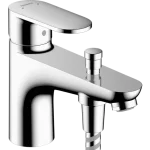Gyors kiszállítás Hansgrohe Vernis Blend Egykaros kád- és zuhanycsaptelep Monotrou, 2 féle átfolyási sebességgel króm 71446000