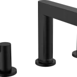 Újdonság Hansgrohe Finoris Mosdócsaptelep 110, push-open lefolyógarnitúrával matt fekete 76033670
