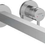 Szuper ajánlat Hansgrohe Finoris Egykaros mosdócsaptelep falsík alatti szereléshez, 22,8 cm-es kifolyóval króm 76050000
