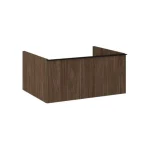AREZZO design MONTEREY 60 cm-es alsószekrény 1 fiókkal Lincoln dió színben, szifokivágás nélkül AR-168688 Gyors szállítás
