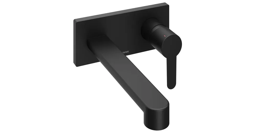 Ravak Puri PU 019.20 Fali süllyesztett mosdócsaptelep,fekete X070184 Outlet
