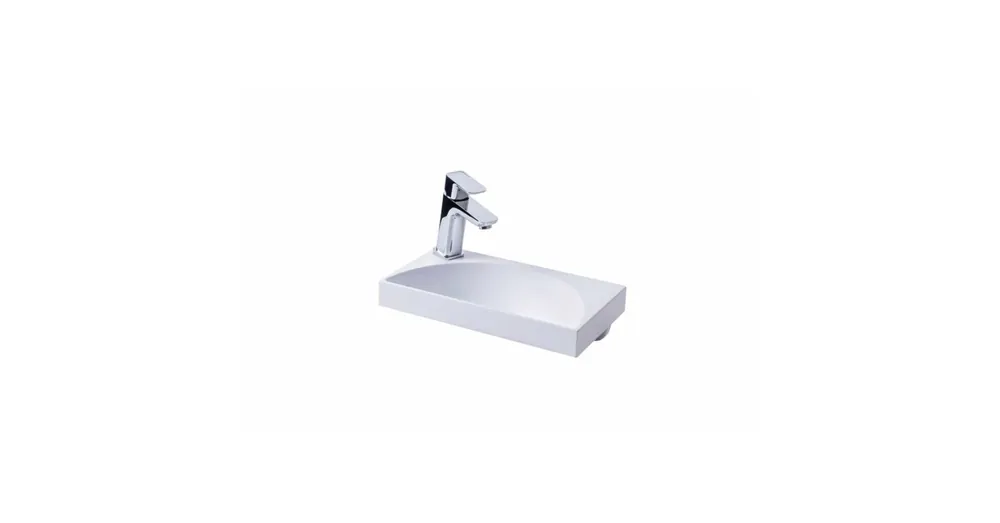 Alacsony ár Ravak Rainbow Mini 400 kézmosó (fehér) bal XJX01140005
