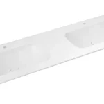 Alacsony ár SAPHO ARUBA Rockstone duplamosdó, 210x51,5cm (AR210-B2M)