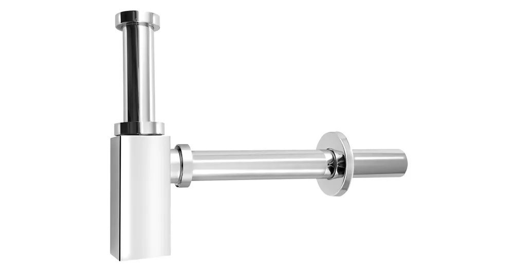 Szuper ajánlat SAPHO AQUALINE mosdó szifon szorító anyával, 1'1/4-32mm, réz/króm (CV1004)