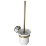 Azonnal elérhető SAPHO BEMETA KERA Fali WC kefetartó, 107x385x156mm, bronz/kerámia (144713017) (XJ316)